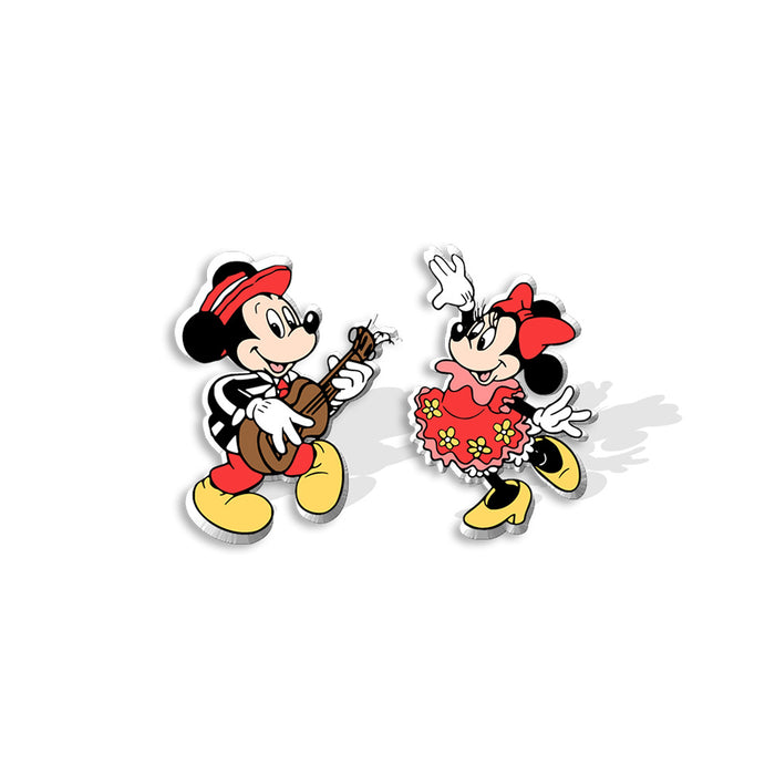 Wholesale Cartoon Asymmetric Resin Earrings JDC-ES-KaLu003