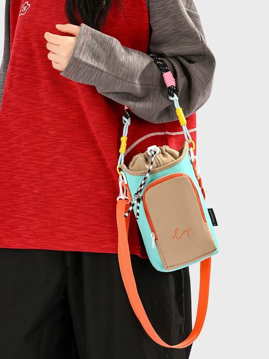 Wholesale Urban Simple Color Block Crossbody Bag Waterproof Multifunctional Accessory