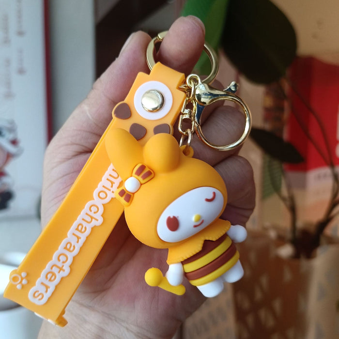 Wholesale PVC Cartoon Doll Keychain JDC-KC-KuangK007