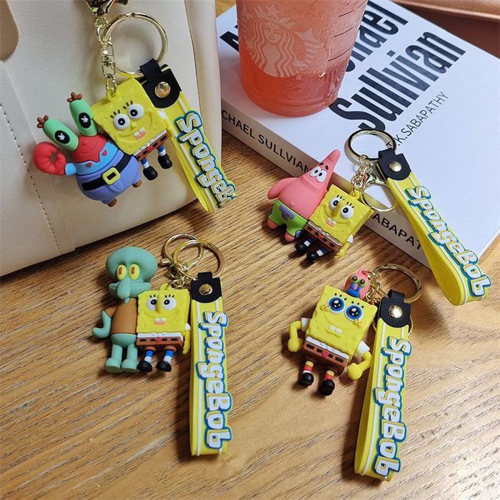 Wholesale Cartoon Doll Silicone Keychain JDC-KC-MingT057