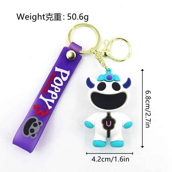 Wholesale Cartoon Cute PVC Doll Keychains JDC-KC-HaoAn010