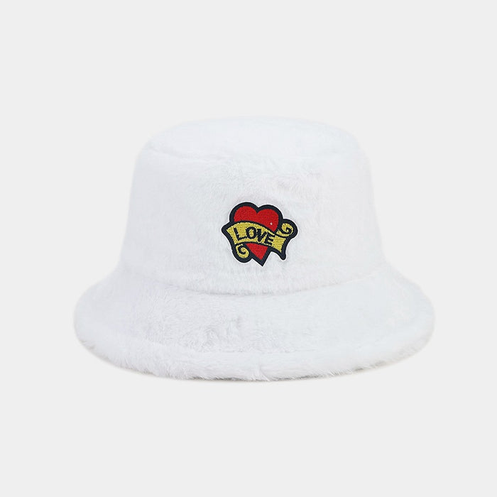 Wholesale Love Letters Plush Bucket Hat JDC-FH-LvY051