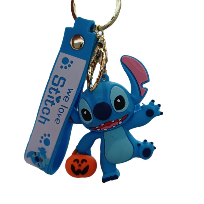 Wholesale Cartoon Silicone Anime Keychain JDC-KC-YiChang040