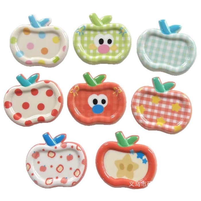 Wholesale Cute Candy Cream Polka Dot Plaid Apple Hairpin Ghost Girl Soft Cute Side Clip Hair Accessories Hairpin