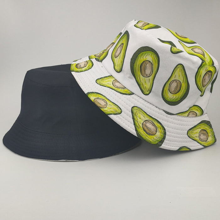 Wholesale  creative avocado  adult casual sunshade basin hat