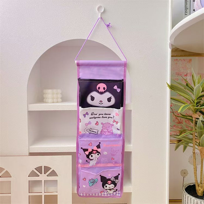 Wholesale Cute Wall Multi Grid Storage Bag, Rear Door Storage Bag, Miscellaneous Storage Bag