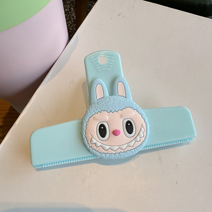 Wholesale Snack Sealing Clip Refrigerator Clip Sealing Clip Baby Cartoon Kitchen Seasoning Household French Fries Food Magnetic Suction Clip