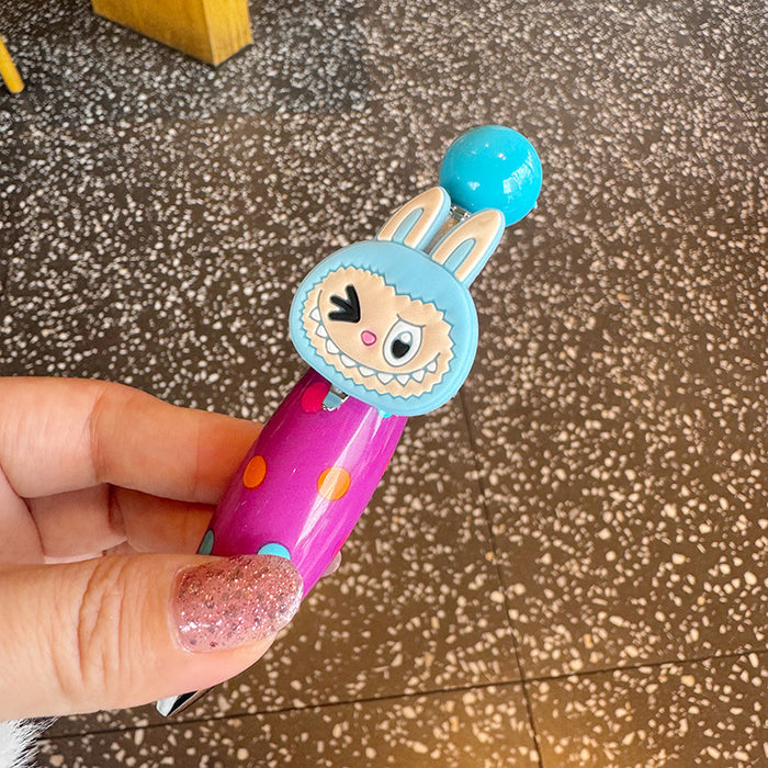 Wholesale Creative push pen,  cute,  girly,  unisex 3D ballpoint pen