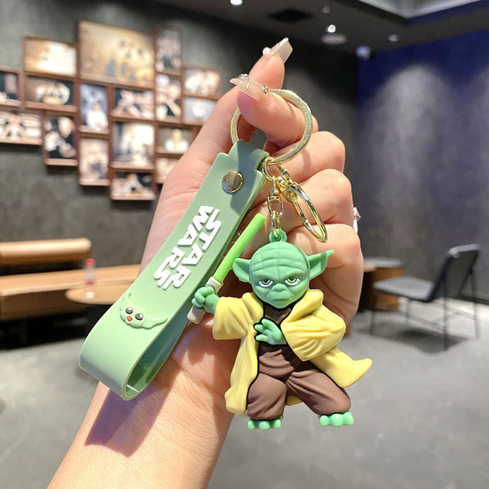 Wholesale Alien keychain cute doll car bag pendant small gift