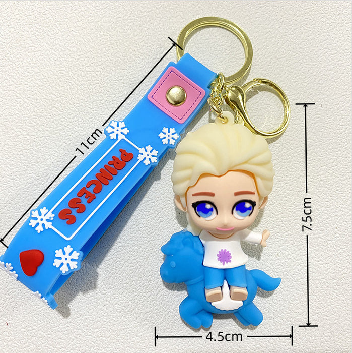 Wholesale PVC Cartoon Doll Keychain JDC-KC-WuYi161