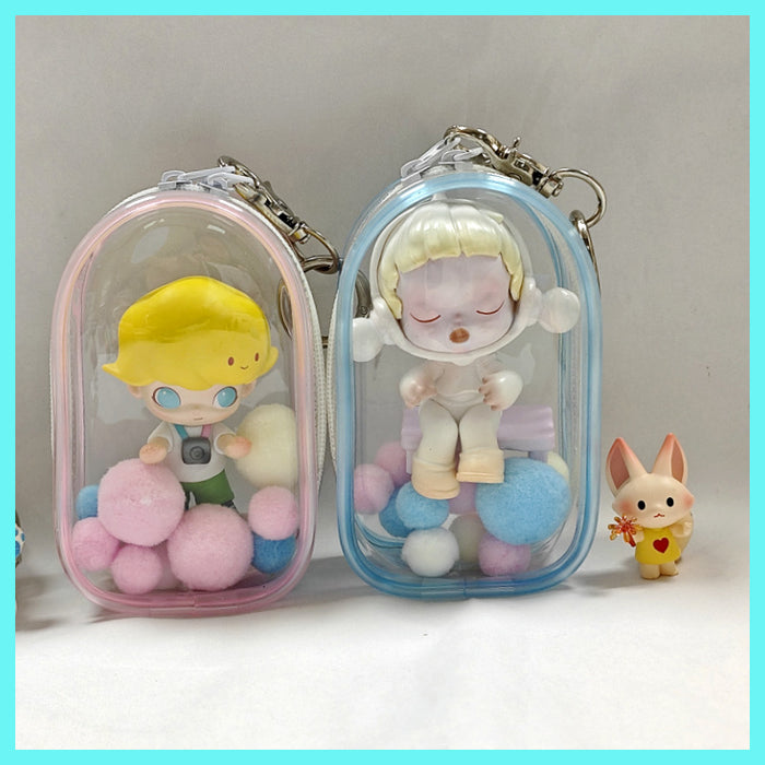 Wholesale Walking Baby Bag  Display Outgoing Bag PVC Transparent Capsule Baby Bag
