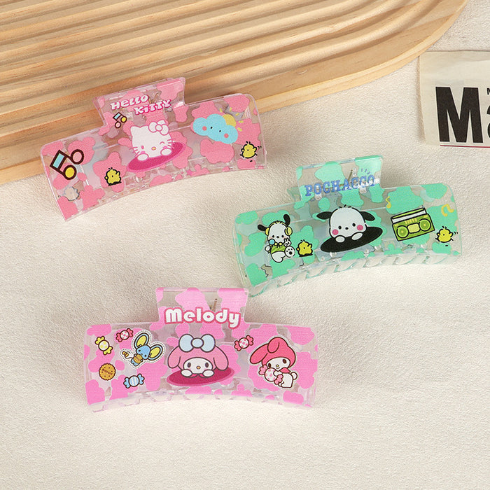 Wholesale Cartoon Print Christmas Hair Clips
