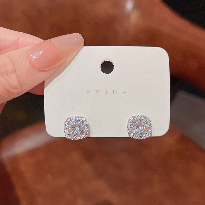Wholesale Zircon Pearl Earrings