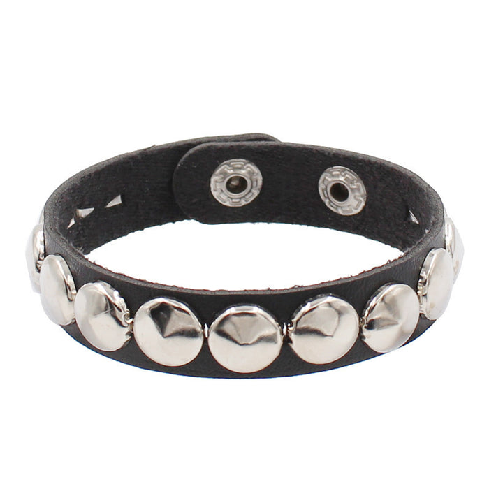 Wholesale Rivet bracelet vintage leather bracelet bracelet