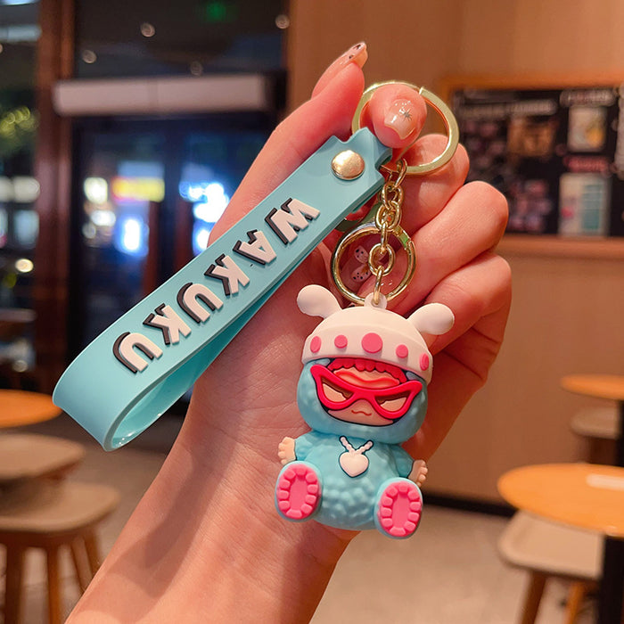 Wholesale Cartoon Anime Soft PVC Keychain for Car and Bag