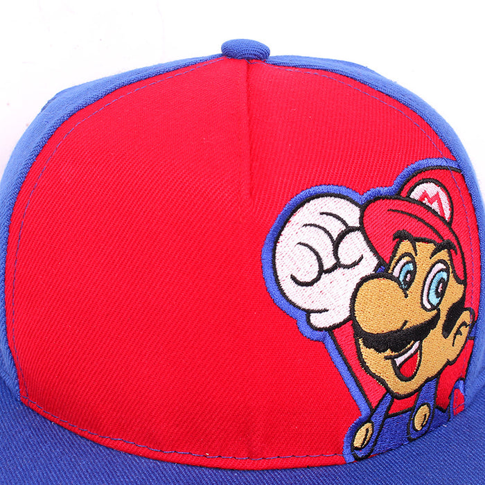 Wholesale New Hat Cosplay Performance Mario Flat Brim Baseball Cap JDC-FH-SXQ001