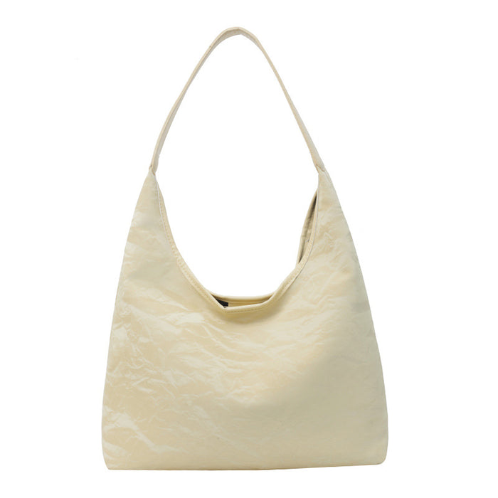 Wholesale Retro commuting bag, large capacity tote, new trendy and relaxed shoulder bag, personalized design