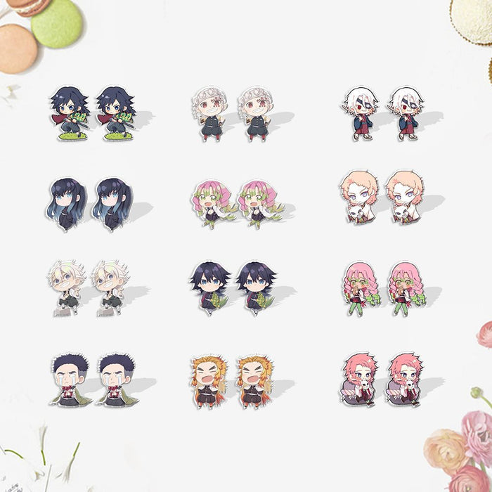 Wholesale Cartoon Heat Shrink Earrings