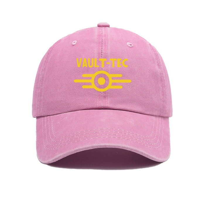 Wholesale Printed baseball cap for outdoor leisure, sun shading, washed retro trend