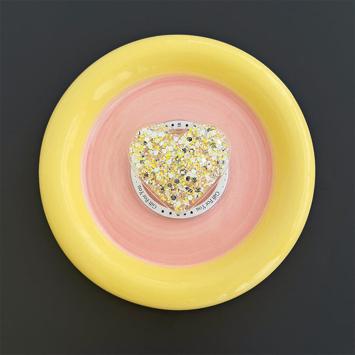 Wholesale sequins glitter mobile phone airbag stand