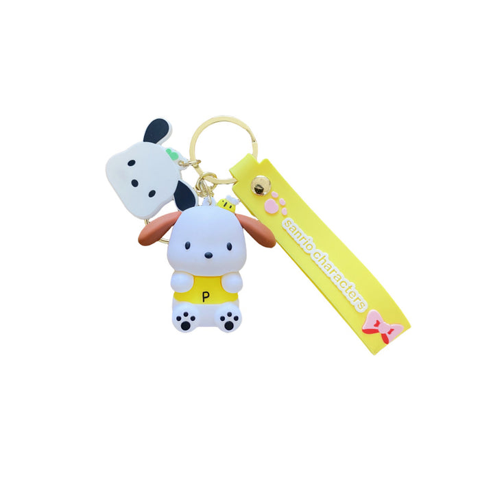 Wholesale Silicone Cartoon Doll Keychain JDC-KC-MingT168