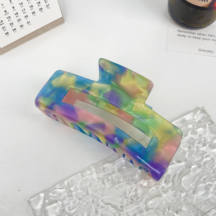 Wholesale Acetate Leopard Print Hair Claw Clip for Everyday Styling Hair Accessory