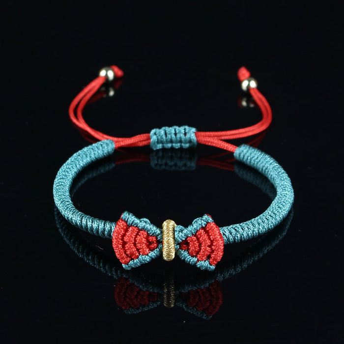 Wholesale Bracelet Hand-woven Bow Bracelet King Kong Knot Hand Rope Women's Bracelet