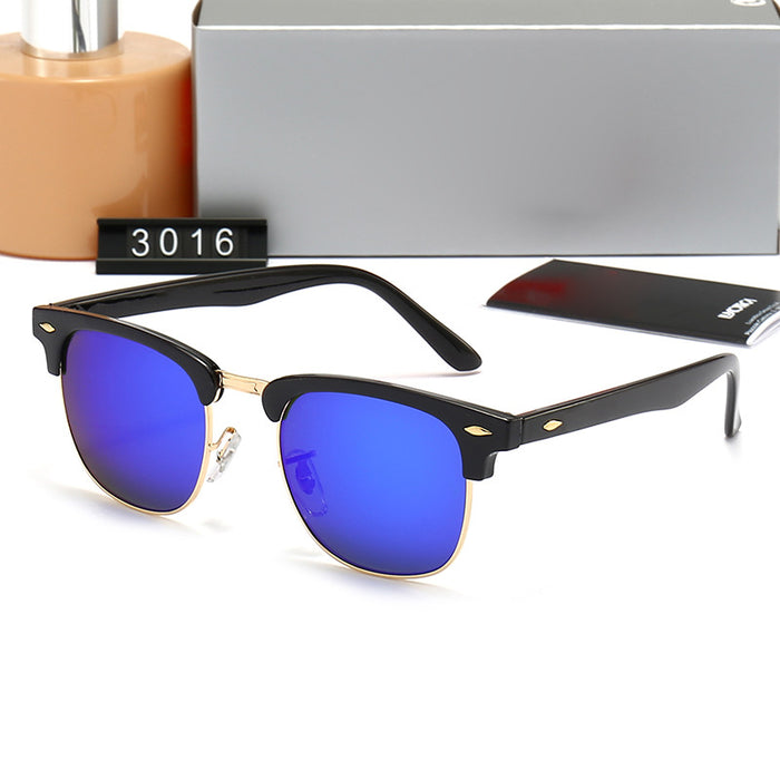 Wholesale New Glass Sunglasses Fashion Trend Casual Sunglasses Vacation Casual Sunglasses