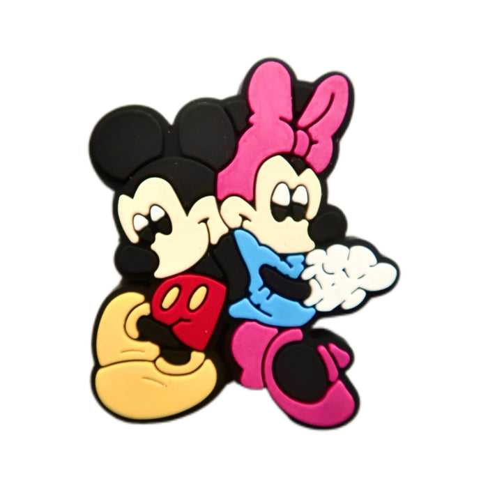 Wholesale New Cartoon Series PVC Soft Rubber Hole Shoes, Flower Shoes, Buckles, Cartoon Garden Shoes, Decorative Accessories