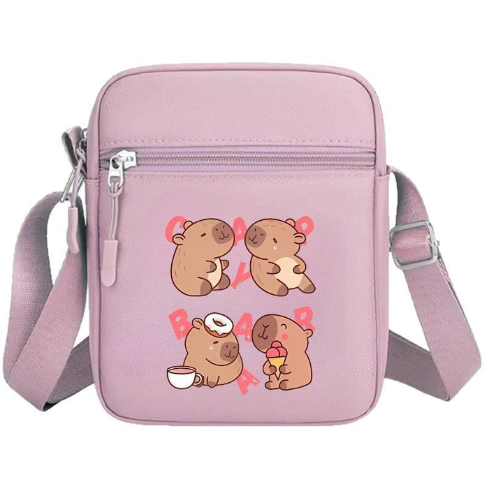 Wholesale Printed Colorful Small Square Bag Casual Popular Cute Shoulder Bag