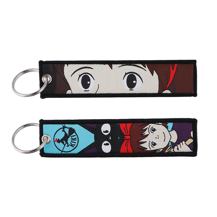 Wholesale Cartoon Woven Keychain  Animation Pendant
