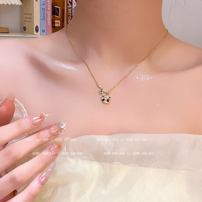 Wholesale Necklace for women, light luxury, niche, high-end, personalized, versatile accessories