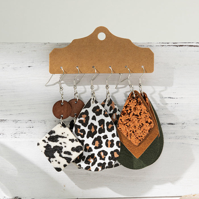 Wholesale Vintage turquoise design earring set