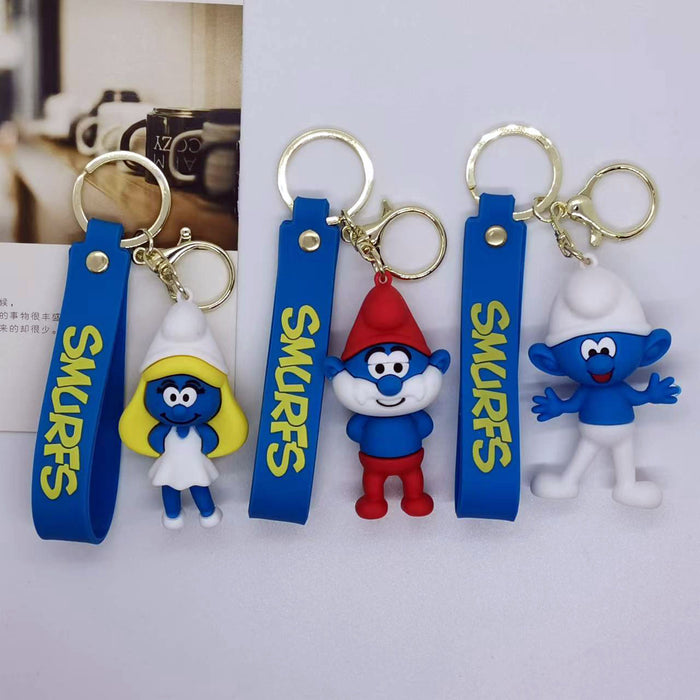 Wholesale Cartoon elf doll keychain pendant bag car keychain accessories blind box gift