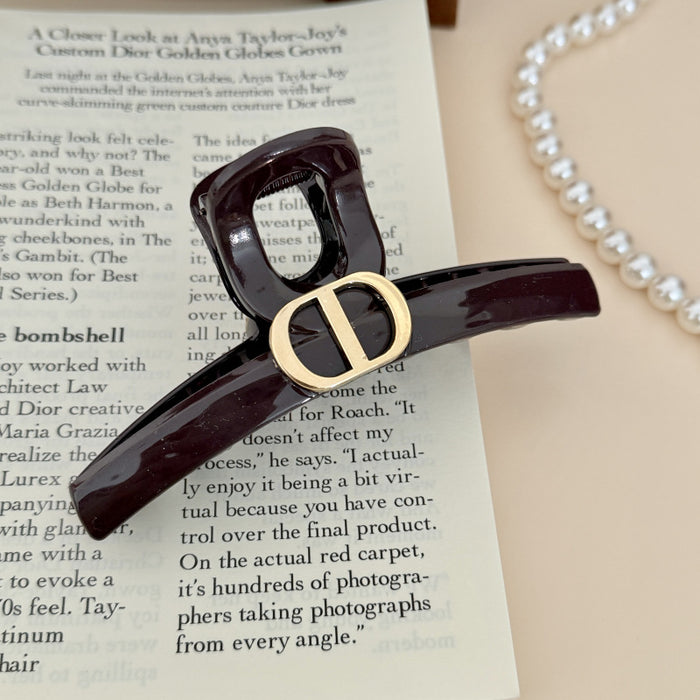 Wholesale Brown High-End Hair Clip