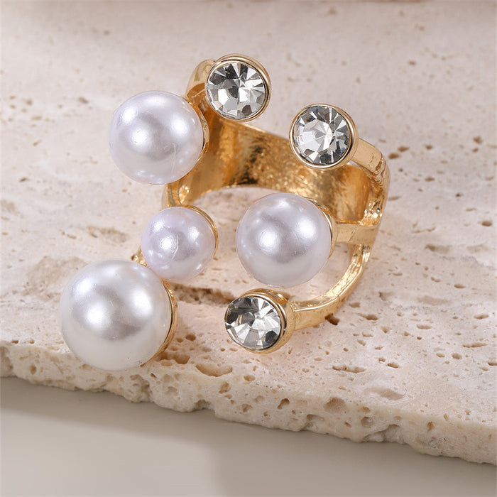 Wholesale Light luxury ring,  vintage design,  versatile and adjustable open ring
