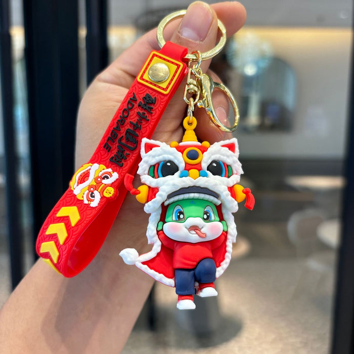 Wholesale snake keychain doll pendant small gift