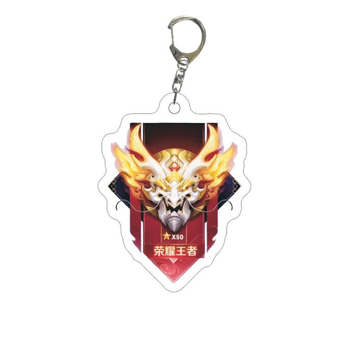 Wholesale Game-themed acrylic keychain accessory