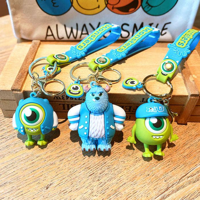 Wholesale Cartoon Doll Keychain Doll Backpack Pendant Car Chain