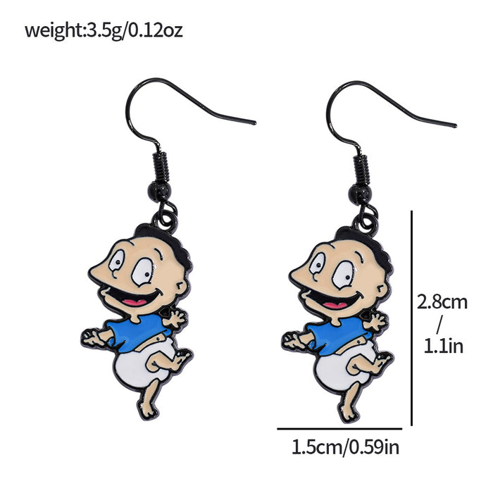 Wholesale Cute Cartoon Pendant Earrings