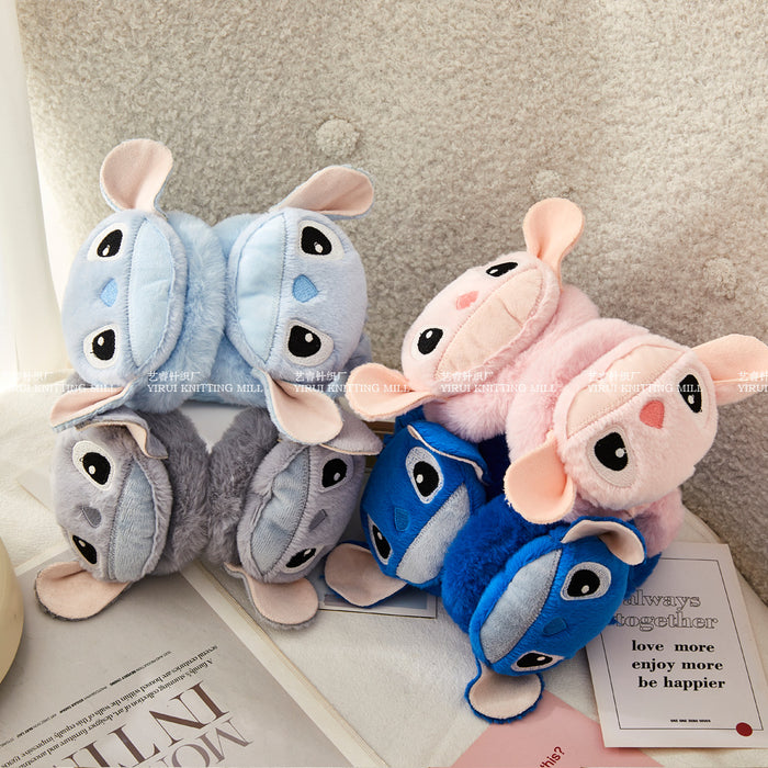 Wholesale Kids'   Winter Cartoon Thickened Warm Plush Earmuffs