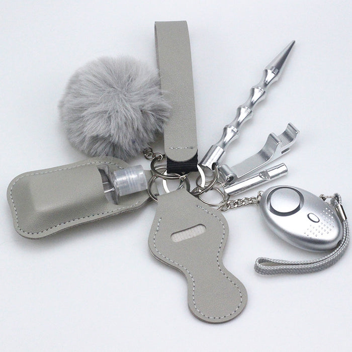 Wholesale Multifunctional Keychain Leather 9-piece Set JDC-KC-TouMS017