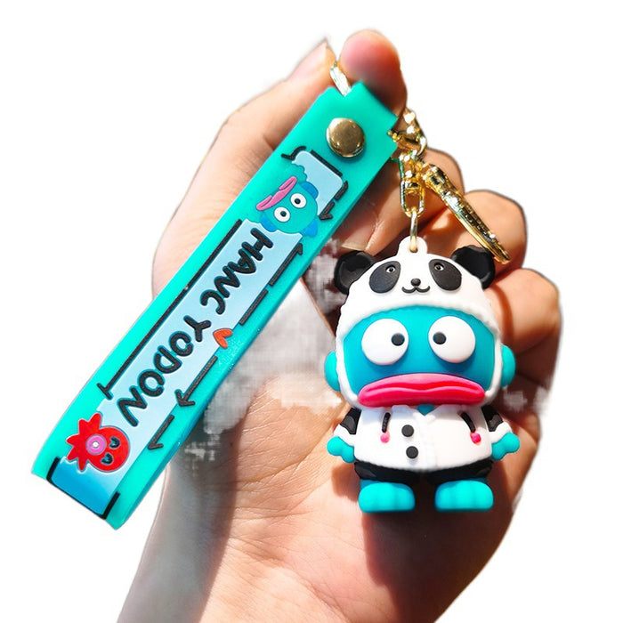 Wholesale Cartoon Doll Silicone Keychain JDC-KC-Tingm218