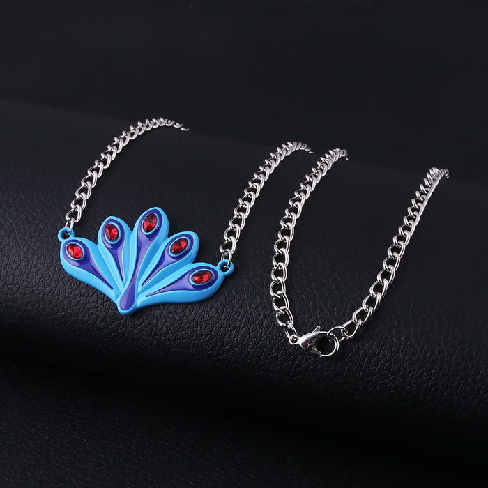 Wholesale Anime Peacock Conch Bay  Necklace Black Cat Dog Claw Ring Bracelet Bee Hairpin Music Snake Bracelet