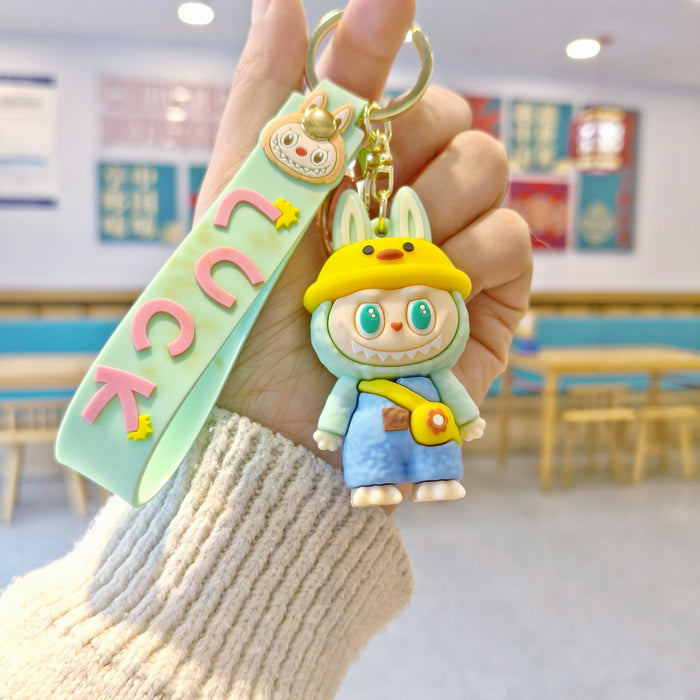 Wholesale Cute cartoon keychain,  couple bag pendant,  car keychain,  claw machine small gift