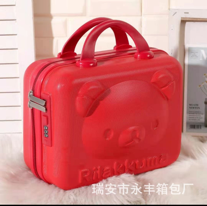 Wholesale Bear and Cat Cosmetic 14 Inch Suitcase