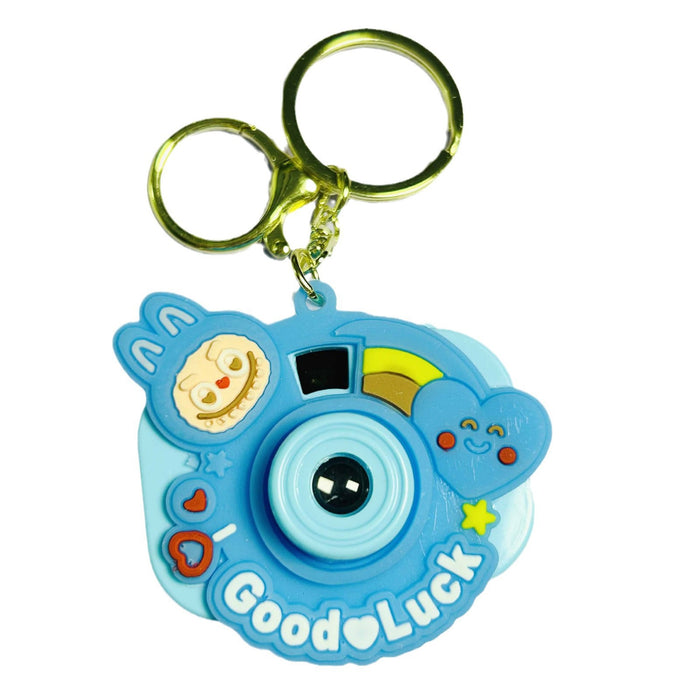 Wholesale Little sheep projection camera keychain l three-dimensional pendant girls bag ornaments