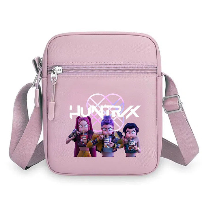 Wholesale Kpop Cartoon print colorful small square bag,  casual,  trendy,  cute