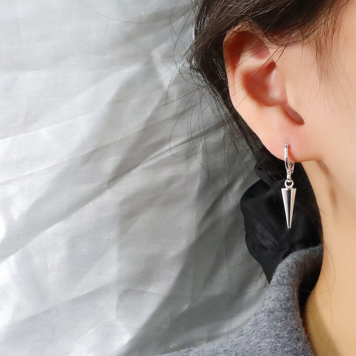 Wholesale Arrow Ear Buckle New Fashionable Conical Earrings Simple Style Personalized Earrings