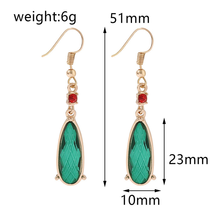 Wholesale Game Red Crystal Earrings JDC-ES-ShaoH003